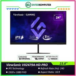 ViewSonic VX2479A-HD-PRO 23.8 FHD IPS 240Hz HDR10 Gaming Monitor