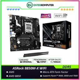 ASRock B850M-X WIFI (AM5, AMD B850, DDR5, USB3.2 Type-C, SATA3)