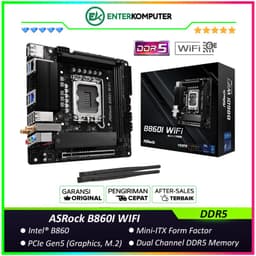 ASRock B860I WIFI (LGA1851, B860, DDR5, USB3.2 Gen2 Type-C, SATA3)