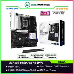 ASRock B860 Pro RS WIFI (LGA1851, B860, DDR5, USB3.2 Gen2 Type-C, SATA3)
