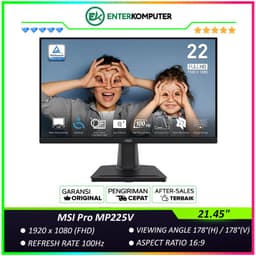 MSI Pro MP225V 21.45 FHD 100Hz Productivity Monitor