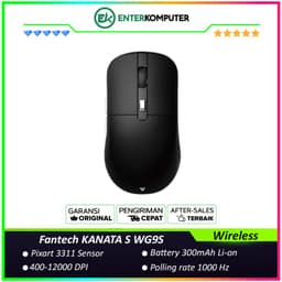 Fantech KANATA S WG9S Wireless Gaming Mouse - Black