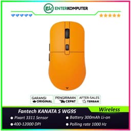 Fantech KANATA S WG9S Wireless Gaming Mouse - Yellow