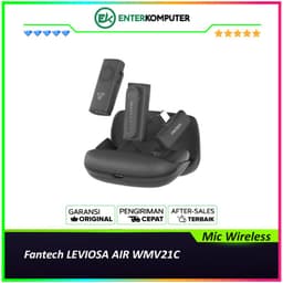 Fantech LEVIOSA AIR WMV21C USB-C Dual Mic Wireless Lavalier Microphone