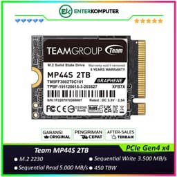 Team MP44S 2TB M.2 2230 PCIe Gen4 x4 - TM5FF3002T0C101 - R 5000MB/s & W 4500MB/s