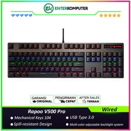 Rapoo V500 Pro Backlit Mechanical Gaming Keyboard