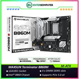 MAXSUN Terminator B860M (LGA1851, B860, DDR5, USB3.2 Gen2x2 Type-C, SATA3)