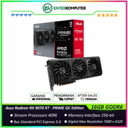 Asus Radeon RX 9070 XT 16GB GDDR6 PRIME OC Edition