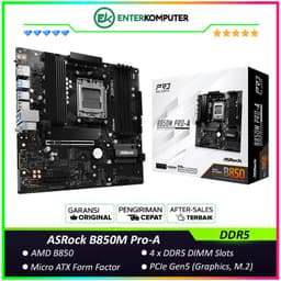 ASRock B850M Pro-A (AM5, AMD B850, DDR5, USB3.2 Type-C, SATA3)