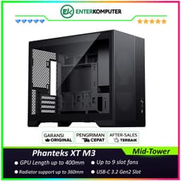 Phanteks XT M3 Satin Black Mid-Tower Case