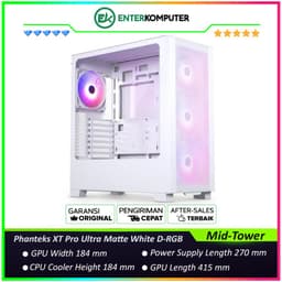 Phanteks XT Pro Ultra Matte White D-RGB Mid-Tower Case