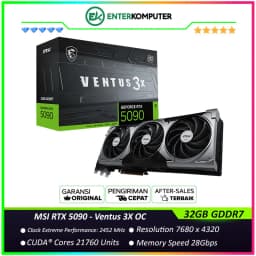 MSI GeForce RTX 5090 32GB GDDR7 - Ventus 3X OC