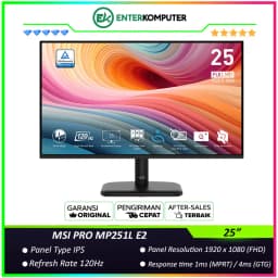 MSI PRO MP251L E2 24.5 FHD IPS 120Hz Productivity Monitor