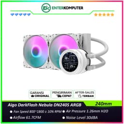 Aigo DarkFlash Nebula DN240S ARGB - White Edition