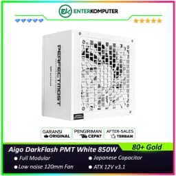 Aigo DarkFlash PMT White 850W 80+ Gold Full Modular